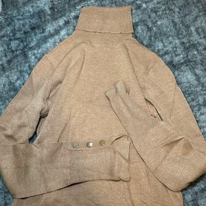 Zara camel knit turtleneck